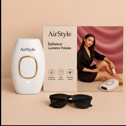 Épilateur IPL AirStyle® – Épilation Définitive Corps & Visage