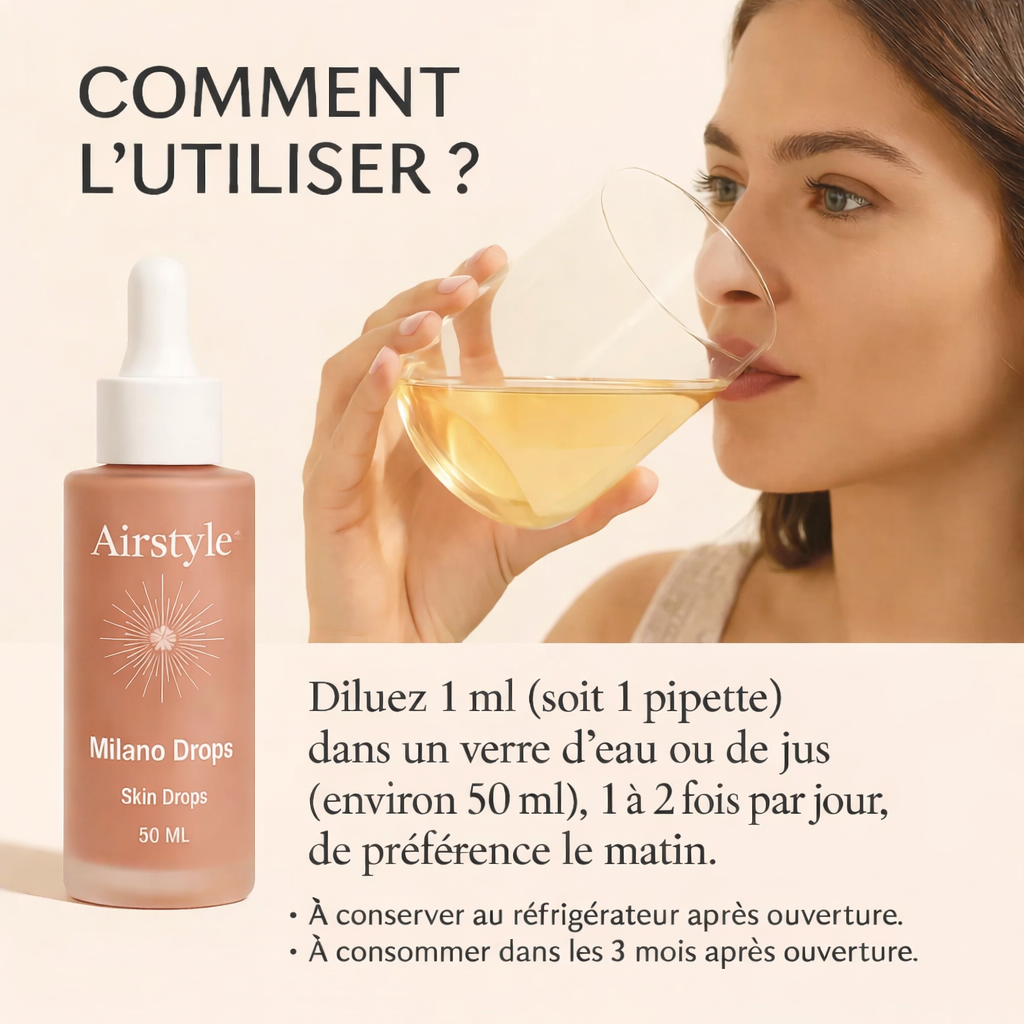 Bronzage naturel sans crème – Gouttes autobronzantes | AirStyle® skin